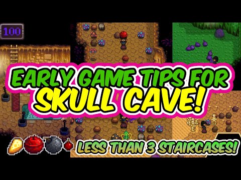 TIPS AND TRICKS FOR EARLY GAME SKULL CAVE! | Stardew Valley Tips and Tricks