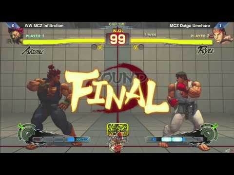 SSF4: WW MCZ Infiltration vs MCZ Daigo Umehara - SF25th Winners Finals