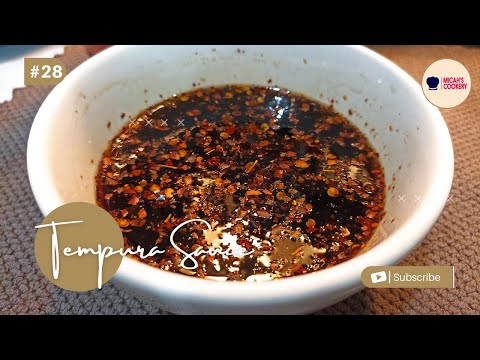 Only 3 Ingredients - Tempura Dipping Sauce | Tentsuyu | Recipe | Micah's Cookery