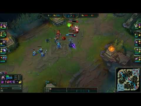 Kassadin vs Ahri Outplay