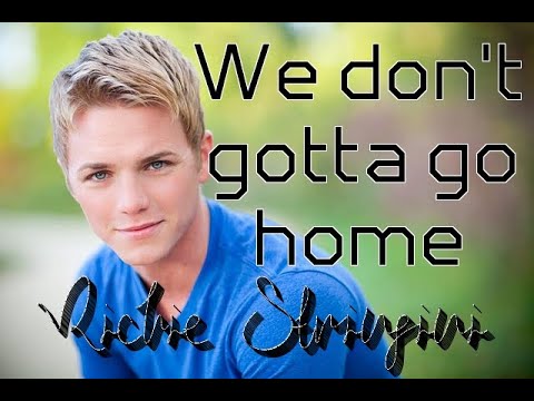 Richie Stringini  Unlimited- We Don't Gotta Go Home - New Music !!!