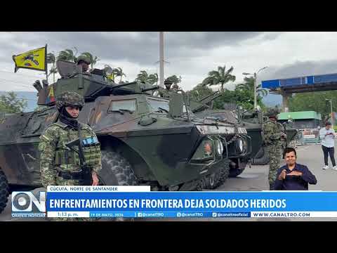 Jornada violenta en Norte de Santander: combates, heridos y operativo policial deja menor lesionado