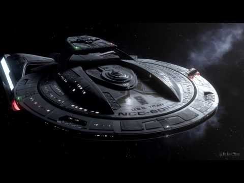 Star Trek: Titan - USS TITAN CGI Test Footage