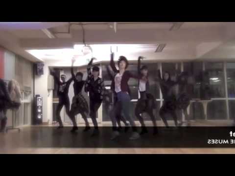 Nine Muses 'Ticket' mirrored Dance Practice