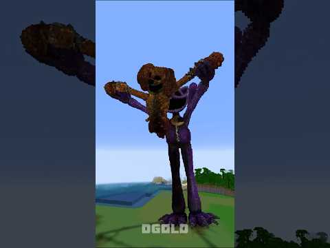 Minecraft Catnap - Dogday fight - Build Timelapse (はいよろこんで) #dgold #minecraftshorts #catnap #dogday