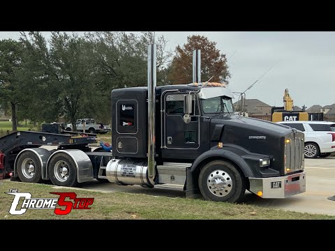 Kenworth gets NEW 8” trux exhaust kit installed