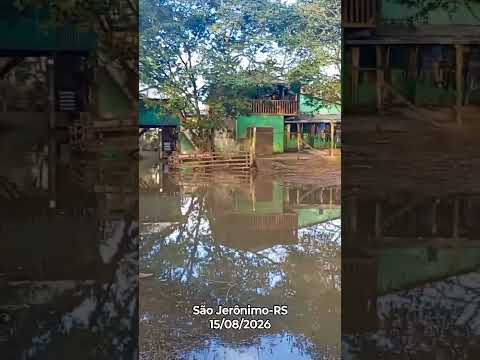 Enchente do Rio Jacuí-RS (14/08/2026)