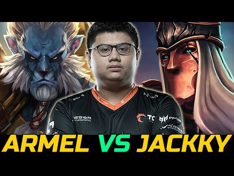 ARMEL VS JACKKY - 12000 MMR PHANTOM LANCER VS SILENCER MID DOTA 2