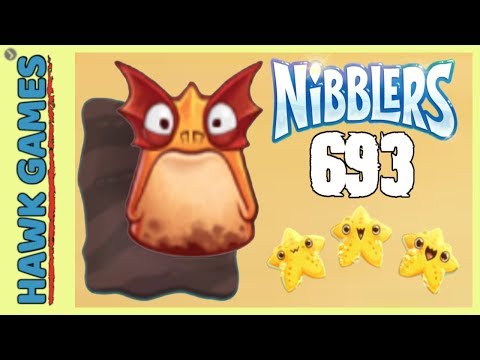 Fruit Nibblers Level 693 - 3 Stars Walkthrough, No Boosters