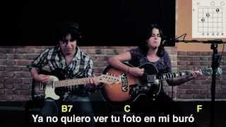 Jesse &amp; Joy - Ya No Quiero LETRA + ACORDES Cover (HD)