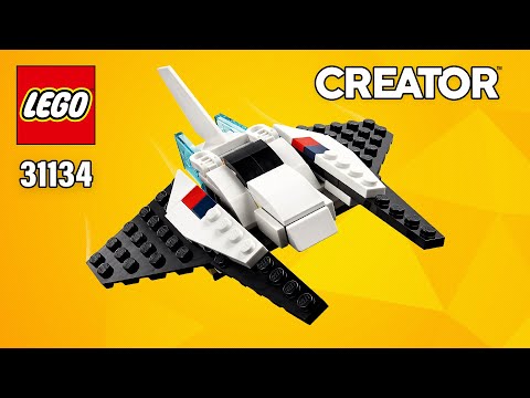 LEGO® Creator Spaceship (31134) Step-by-Step Building Instructions @TopBrickBuilder