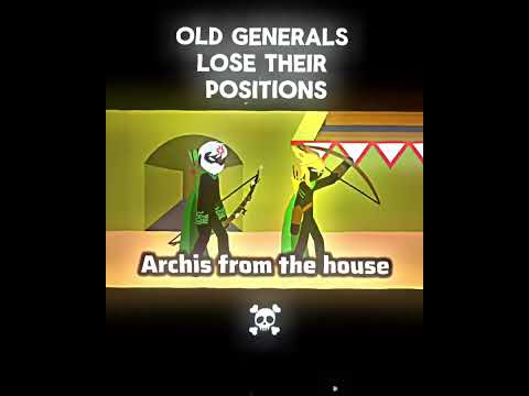 Old Stick War 3 Generals lose Ther position animation #griffonthegreat #lunarclops #adicai #spearos
