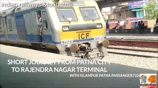 preview picture of video 'Short journey from  patna saheb & rajendra nagar with ipr -pnbe DEMU train ,indianrailway&tourism'