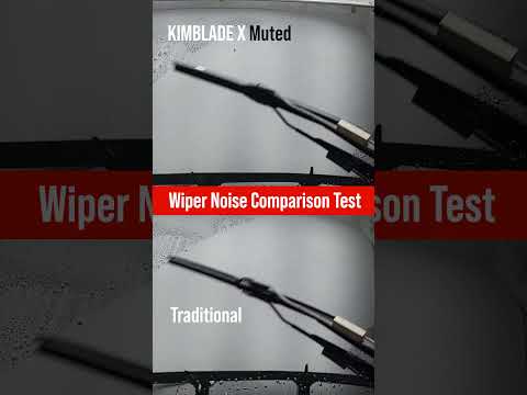 One Makes Noise. One Doesn’t. #kimblade #wiper
