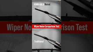 One Makes Noise. One Doesn’t. #kimblade #wiper