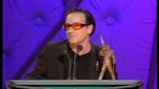 Jubilee 2000 win the Freddie Mercury Award presented by Johnny Vaughan | BRIT Awards 1999