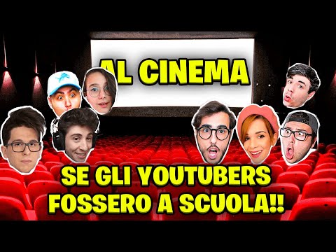 IF YOUTUBERS WERE AT SCHOOL!! - AT THE CINEMA