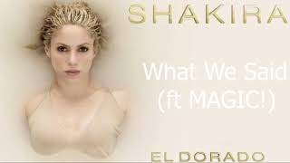 Shakira - What We Said (Comme Moi English Version) (ft MAGIC!) (Instrumental)