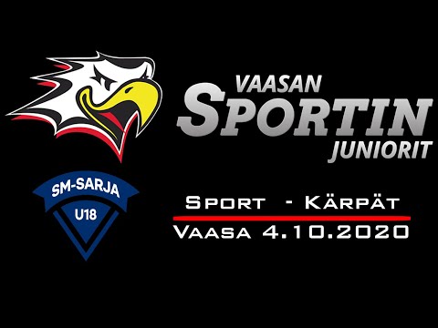 U18 SM Sport  - Kärpät. Vaasa 4.10.2020