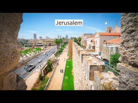 The Ramparts Walk in the Old City of Jerusalem. A Historic Journey Above the Ancient Walls.