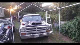 REVIEW : MENARDS 10 X 20 CANOPY poor mans car port 🔧🔩