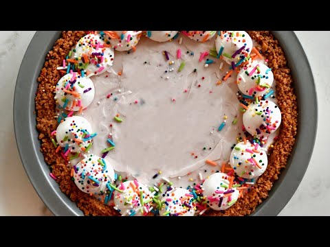Easy Ice Cream Pie with a Waffle or Sugar Cone Crust