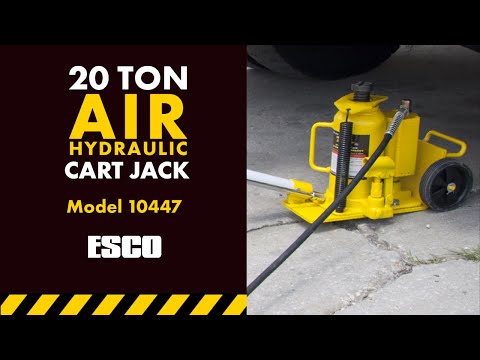 20 Ton Air Hydraulic Cart Jack [Model 10447]