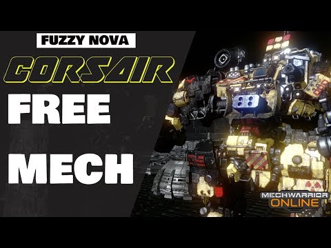 MWO - Free Mech! Corsair "Broadside" Junkyard Dual Gauss Assault