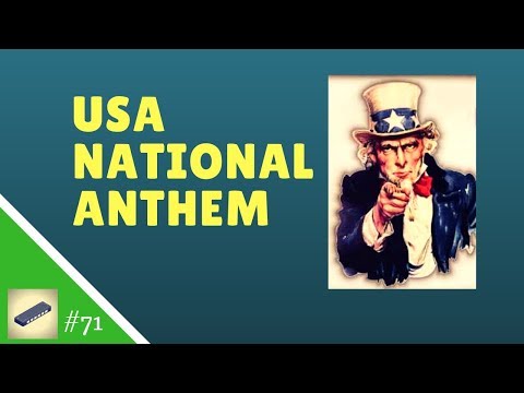 Lesson 71 HARMONICA C - Star Spangled Banner (Usa National Anthem) - Easy Tabs