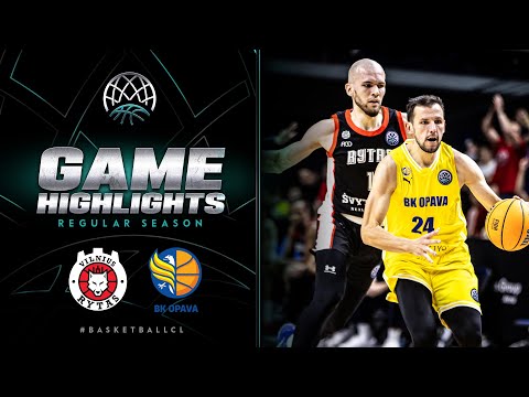 Rytas Vilnius v BK Opava | Gameday 3 | Highlights | #BasketballCL 2023-24