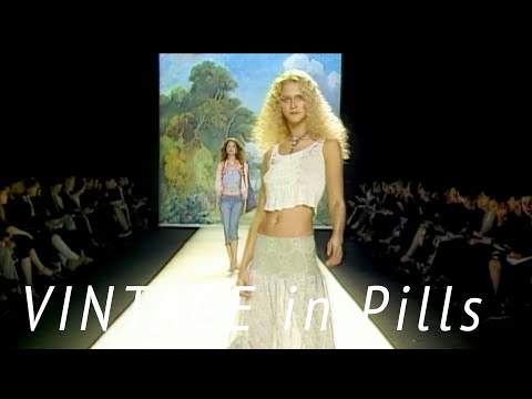 Vintage in Pills ANNA SUI Spring 2000 New York - Fashion Channel