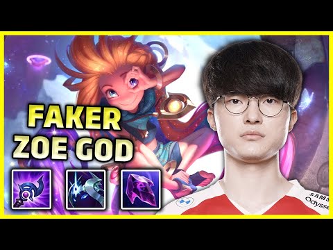 T1 Faker Is a God on Zoe Mid vs. Sylas | KR Solo Q Season 11 | LoL Full Game VOD