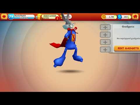 Super-Rabbit Unlocked! + cannot show you that I unlocked bugs the brave (READ DESCRIPTION)