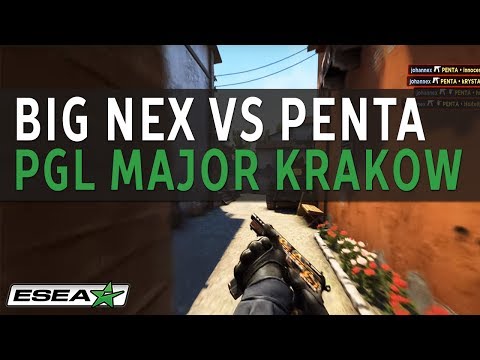 CS: GO CZ75-Auto 4K Save Round by BIG Nex vs PENTA at PGL Major Krakow EU Minor Closed Qualifier