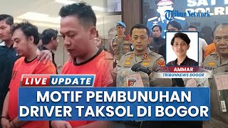 Motif 2 Perampok Bunuh Driver Online yang Jasadnya Dibuang di Tol Jagorawi, Pengangguran Butuh Uang