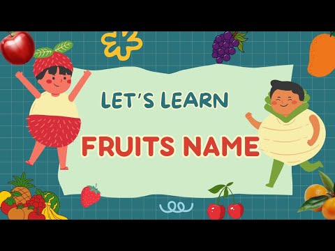 Fruits Name in hindi and english | fruits name for kids | Fruits Name ||