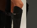 Сапоги женские утепленные кожаные еврозима 590424 Черные Відео
