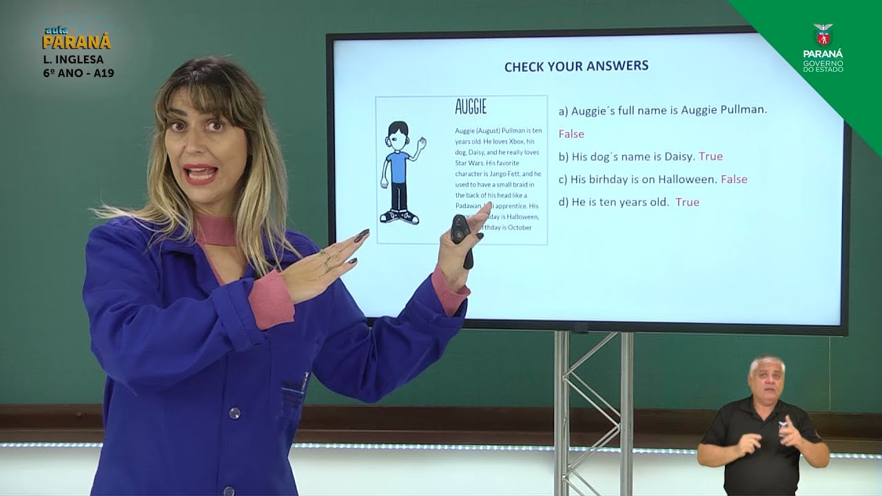 2021 | 6º Ano | Língua Inglesa | Aula 19 - Pronomes Adjetivos Possessivos