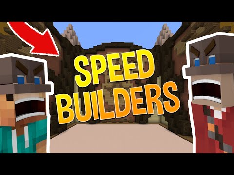 JerryVsHarry - CAN'T BELIEVE HE DID THAT?!! (Minecraft Speed Builders)