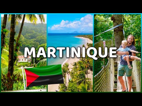 MARTINIQUE, French Antilles - TRAVEL Guide to ALL top 10 sights in 4K