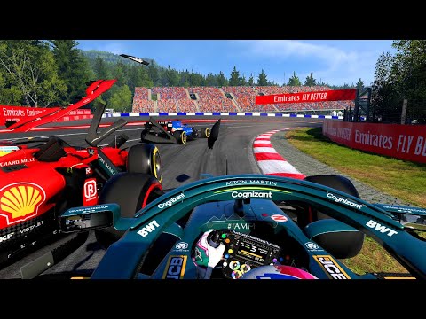 F1 2021: Fahren bis die Reifen PLATZEN!