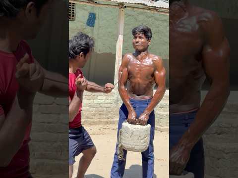 naya bodybuilder, YouTube gym health #village Desi #stand man #exercise #trendpost, #Motivation￼🌍😭