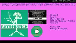 Donna Summer &amp; Giorgio Moroder - Carry On (Rhythm Stick Mix)