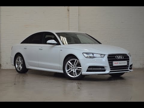 RF17WSU AUDI A6 SALOON TDI ULTRA IN WHITE