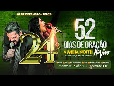 52 DIAS DE ORAÇÃO NA FÉ DE NEEMIAS - RECONSTRUÇÃO - 02/12/25 - APÓSTOLO AGENOR DUQUE - IAPTD AO VIVO
