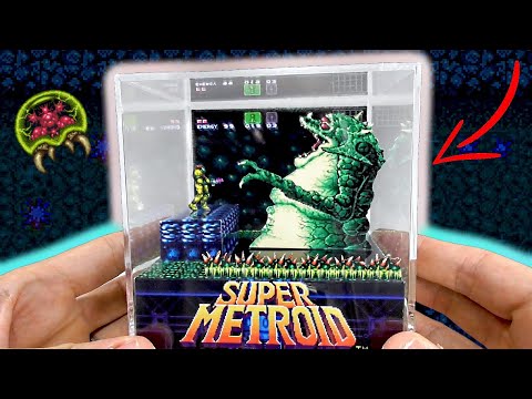 How I made this Kraid Super Metroid Art!