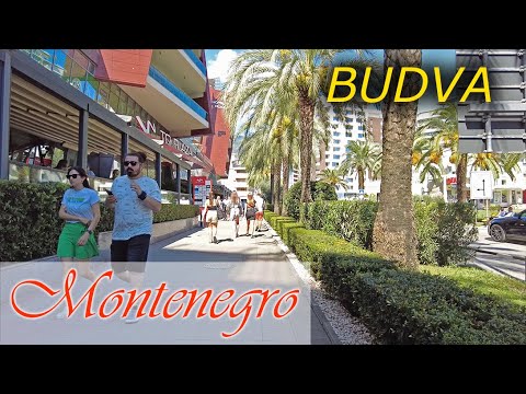 🌞Budva, Montenegro, 🌡T+28C°  - Walking Tour - Travel Guide