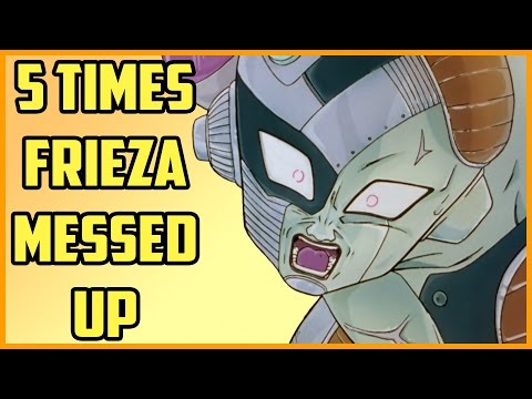 5 Times Frieza Messed Up In Dragon Ball