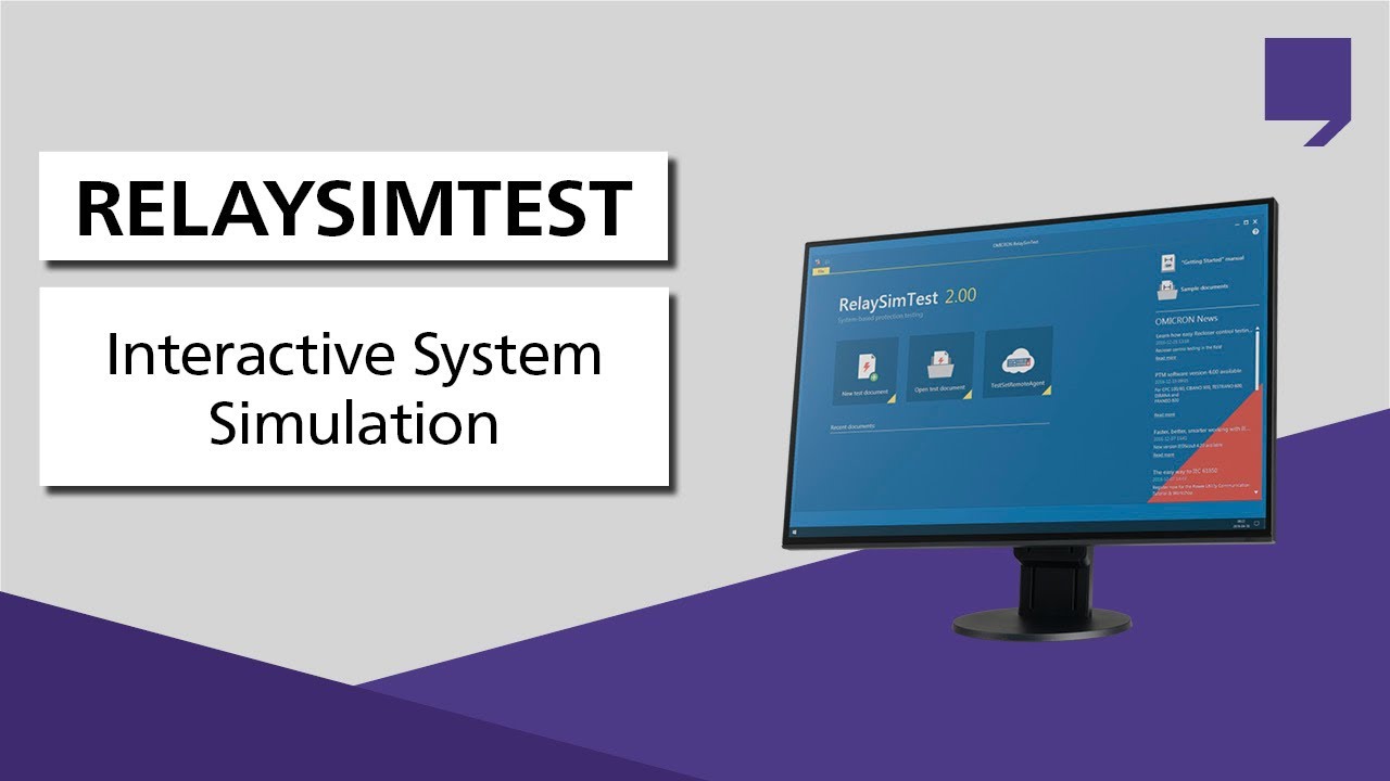 RelaySimTest - Interactive System Simulation