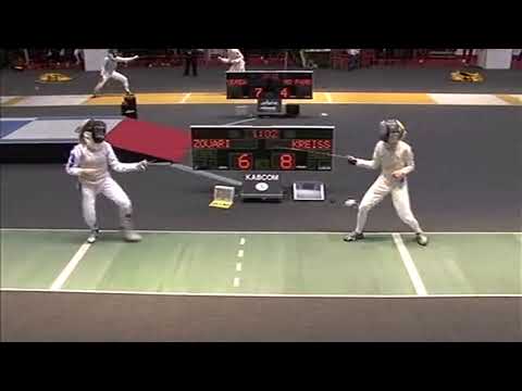 Belfast World Championships 2009 JWF - L32 - Zouari FRA v Kreiss HUN